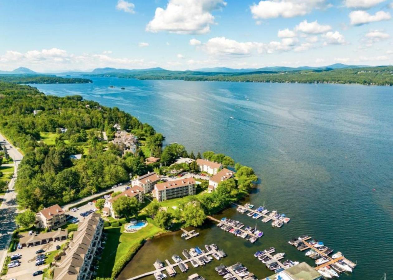 Magog Waterfront Condo Bagian luar foto