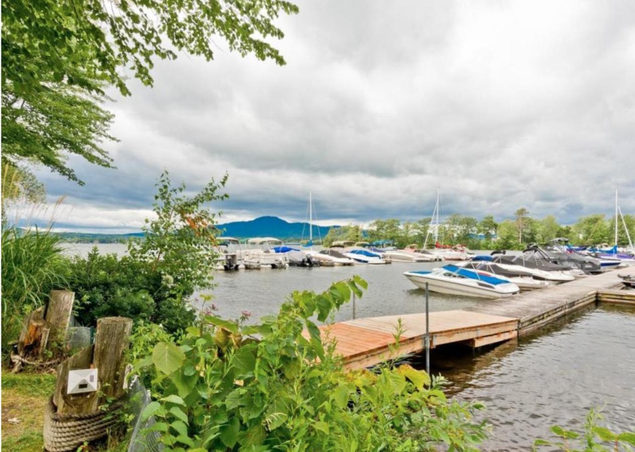Magog Waterfront Condo Bagian luar foto